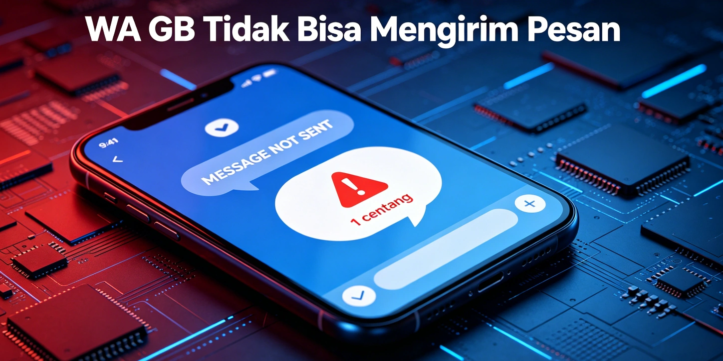 WA GB Tidak Bisa Mengirim Pesan