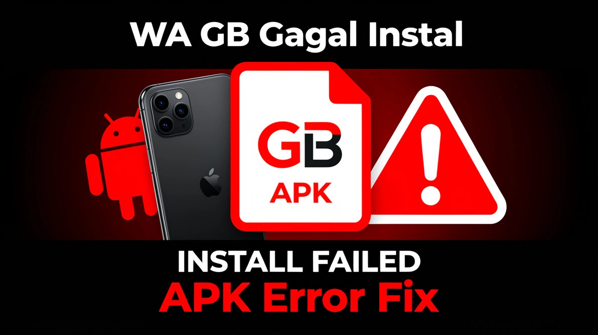 Cara Mengatasi WA GB Gagal Instal APK